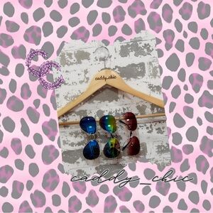 Aviator Sunglasses Bundle of 3 | Gold Silver